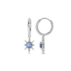 Earring – kyanite