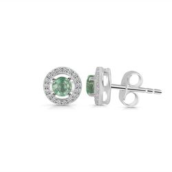Earring – Green Kyanite