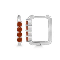 Earring – Orange Kyanite