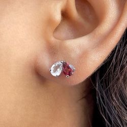 Earring – Garnet