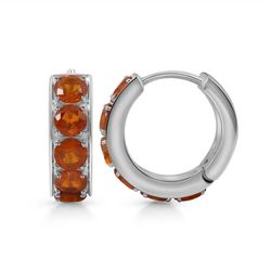 Earring – Orange Kyanite