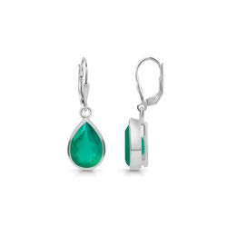Earring – Green Onyx