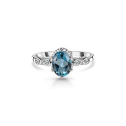 Ring – London Blue Topaz
