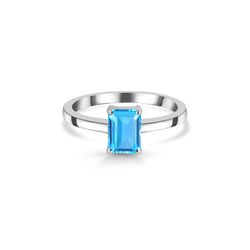 Ring – Swiss Blue Topaz