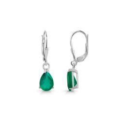 Earring – Green Onyx