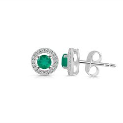 Earring – Green Onyx