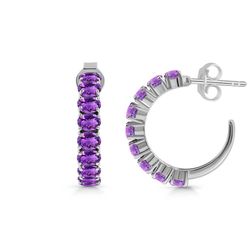 Earring – Amethyst