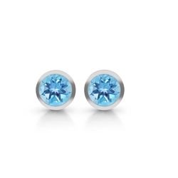 Earring – Blue Topaz