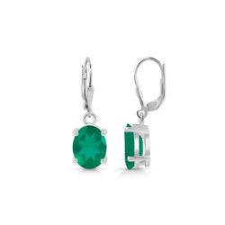 Earring – Green Onyx