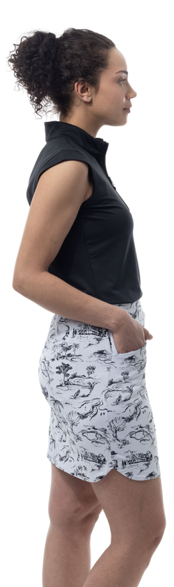 Solids & Prints – TOILE DE GOLF BLACK