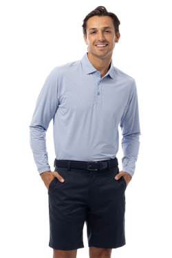 PERIWINKLE WHITE STRIPE