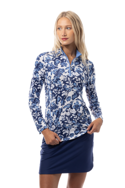 JARDIN. CORNFLOWER-NAVY