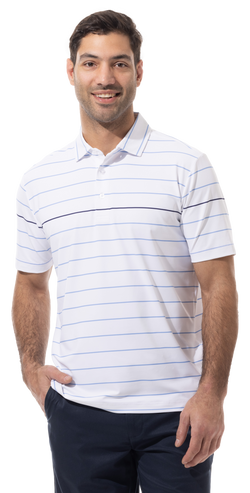 Color – WHITE CHAMBRAY NAVY STRIPE