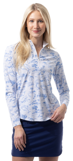 TOILE DE GOLF CORNFLOWER