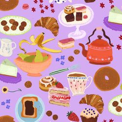Printed Scrub Top – Sweet Treats