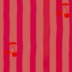 Womens Printed Scrub Pants – Cherry Stripe