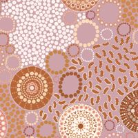 Printed Scrub Top – Blush Seaside Healing