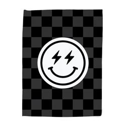 Color – Dark Grey + Black Check