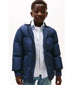 TOMMY HILFIGER TOMMY FLAG EMB DOWN JACKET