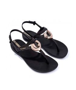 Ipanema class dreamy sandal – Nero