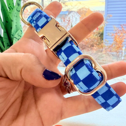Design – Checker Blue