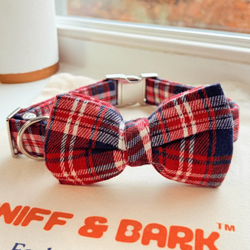 Crimson Navy Plaid