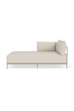Chaise longue arm left