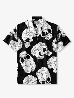 Pattern – Cat & Skull