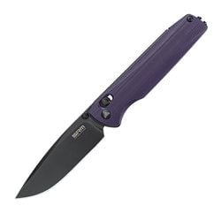 Terrier – Purple G10 Handle / Black PVD Finished D2 Blade Terrier 258L-GN