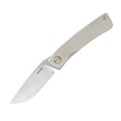 Grey G10 Handle | Brush Finished 14C28N Blade Air 105M-GK