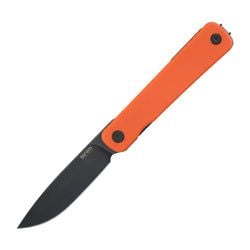 Orange G10 Handle | Black Stonewash Finished 14C28N Steel Blade Palfrey 135L-GJ