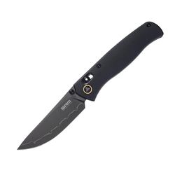 Black micarta G10 handle / Laminated 140Cr Steel bead blast finished blade 255L-MB