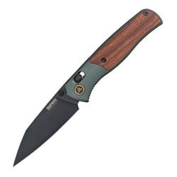 Aluminum Handle / Black Finished 14C28N Blade Medal 259L-AG