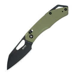 Cub – OD Green G10 handle / Black PVD Finished 154CM Blade Cub 261M-GP