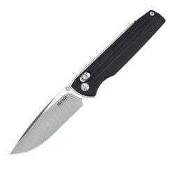 Terrier – Black G10 Handle / Brush Finished D2 Blade Terrier 258L-GB