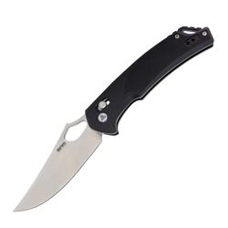 Black G10 Handle / Brush Finished D2 Blade Retreiver 9202