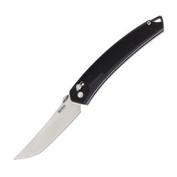Black G10 Handle / Brush Finished 8Cr Blade 9211