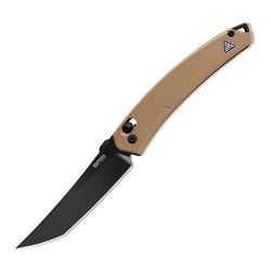 Tan G10 Handle / Black Stonewash Finished 8Cr13MoV Blade 9211B-GW
