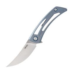 Unicorn – Bead Blast TC4 Titanium Handle / Brush Finished 154CM Blade Unicorn 7415-TE