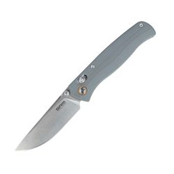 Bluish grey G10 handle / 10Cr brushed blade 255L-GK