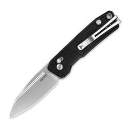 Black G10 Handle | Bead Blast Finished 14C28N Steel Blade Scout 7229-GB