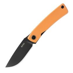 Air – Orange G10 Handle | Black Finished 14C28N Blade Air 105M-GJ