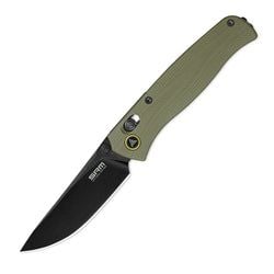 Medal – OD Green G10 Handle / PVD Black Finished 10Cr Blade Medal 255L-GP2