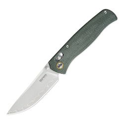 Medal – OD Green Micarta Handle / Bead Blast Finished Laminated 140Cr Steel Blade Medal 255L-MG3