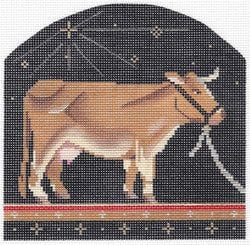 Nativity Canvas Piece – Bovine