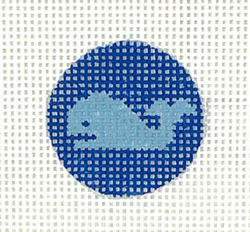Insert Design – Light Blue Whale on Royal Blue