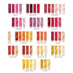 Color Family – Reds, Oranges & Yellows