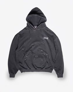 333 mm Vintage Black Hoodie | KREW
