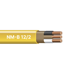 2 Conductors – 12/2 NM-B