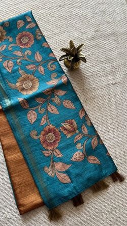 Colours – SKYBLUE WITH MUSTARD